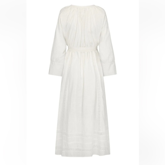 Spell Serendipity Lace Button Through Dress in Jasmine - Picture 9 of 16